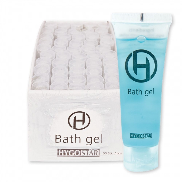 Duschgel Tube 30 ml, transparent von HYGOSTAR - VE 250 Stück