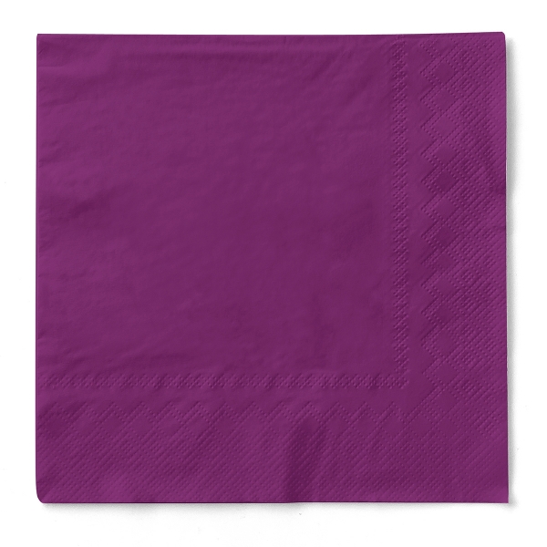 Serviette aus GMI Tissue , 3-lagig , 33 x 33 cm, 1/4 Falz, 100 Stück