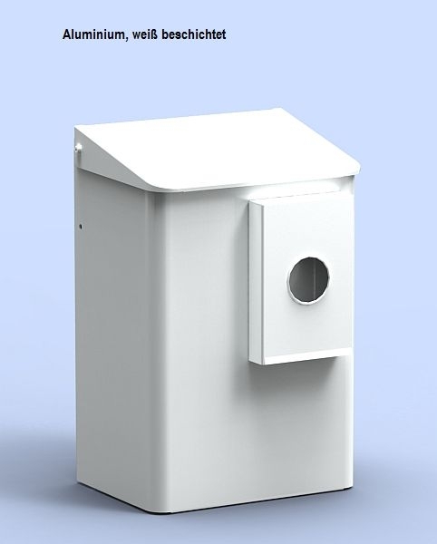 Abfallbehälter mit Hygienebeutelhalter und Klappdeckel 6 Liter