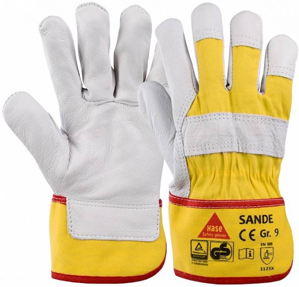 Hase Arbeitshandschuhe Sande 12 Paar