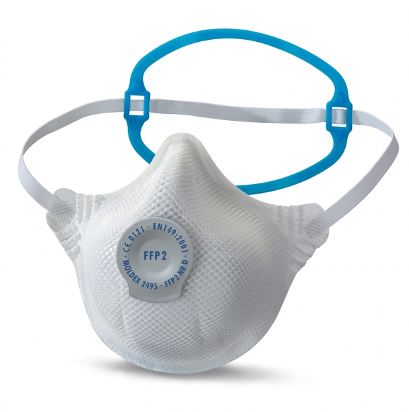Moldex Smart Solo® FFP2 Atemschutzmaske 249501 – 20 Stück/Karton – mit Klimaventil, ActivForm®