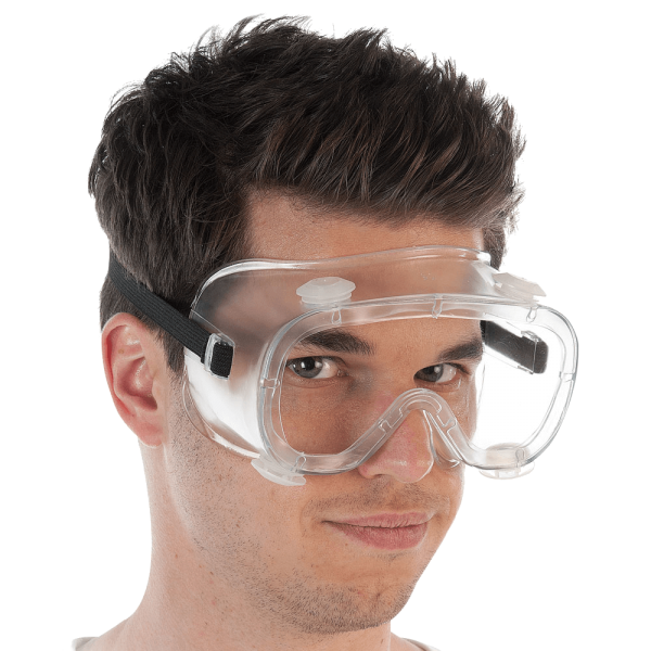 Antibeschlag-Vollsichtschutzbrille universal, transparent
