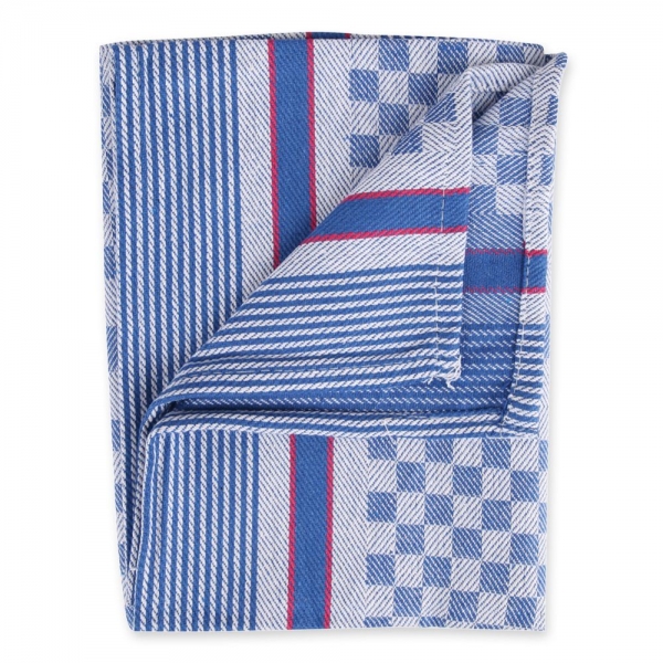 Gruben-Handtuch blau-weiß 90x50 cm HYGOSTAR