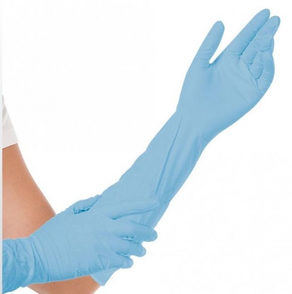 Nitril-Handschuhe 40 cm EXTRA SAFE SUPERLONG
