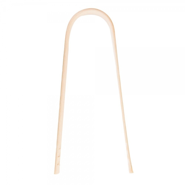 Bambus Zange 100 mm - stabile, hygienische Bio-Fingerfood-Zange 25x100 Stück