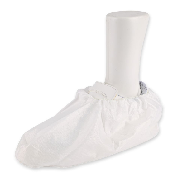 Überschuhe PP/PE beschichtet – wasserabweisende Einweg-Schuhüberzieher mit CPE-Sohle, 1x200 Stück