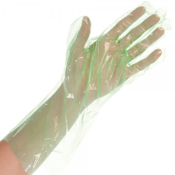 LDPE-Handschuh SOFTLINE 38 cm, grün