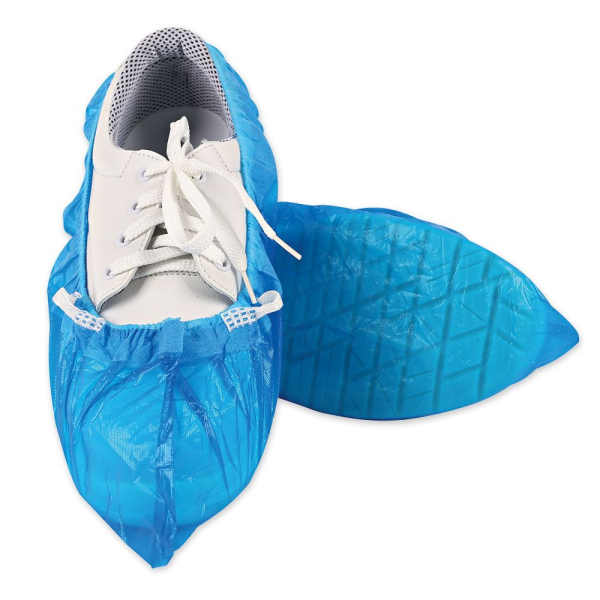 Hygostar Überschuhe für Hygomat Clipless | CPE | Wasserdicht | Blau | 10x120 Stück