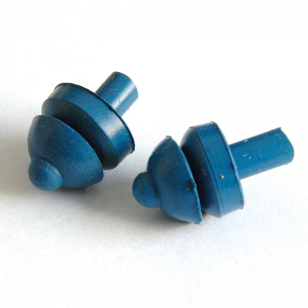 Nachfüll-Stöpsel für Bügel-Gehörschutz detektierbar blau