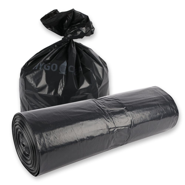Müllsäcke Light 160 Liter aus LDPE, blau, ca. 40 my, auf Rolle – 10x25 Stück