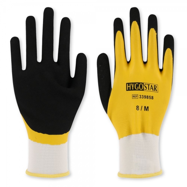 Feinstrickhandschuhe Wet Protect mit Latex-Beschichtung – 10x12 Paar