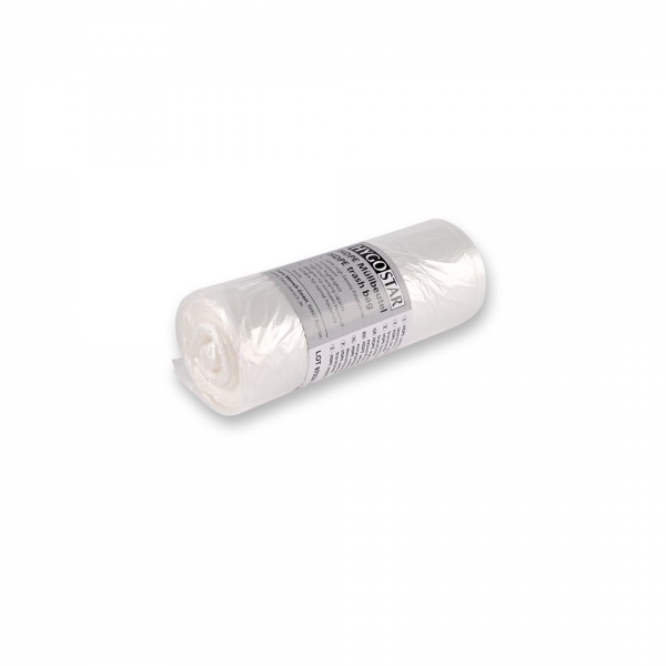 HDPE Müllbeutel 18 l transparent von HYGOSTAR - VE 2000 Stück