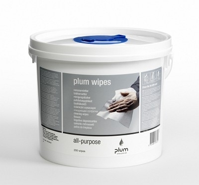 Plum Wipes All-Purpose 200 Stk/Eimer - PLUM