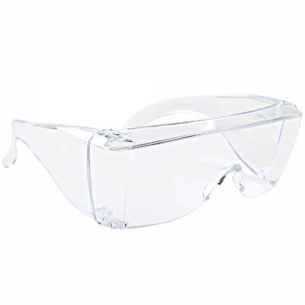 Allzweckschutzbrille für Brillenträger universal, transparent