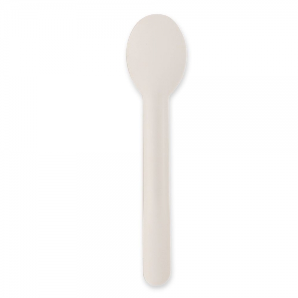 Bio Löffel Papier FSC® Mix – Nachhaltige, stabile Einweg-Löffel, 15,5cm, weiß, 30x100 Stück