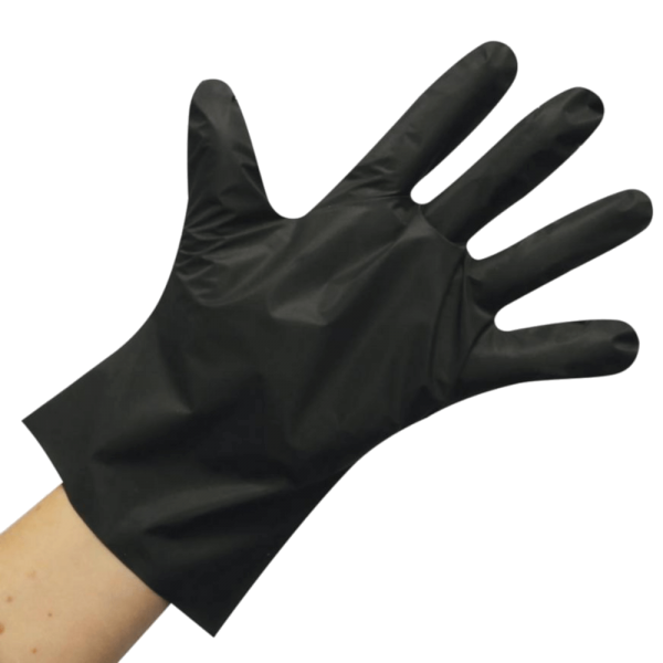 TPE-Handschuhe ALLFOOD THERMOSOFT, puderfrei, schwarz