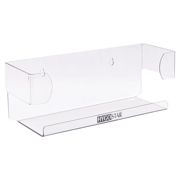 Spender für Spritzbeutel auf Rolle PET – Wandhalter aus transparentem Spezialkunststoff, 1 Stück