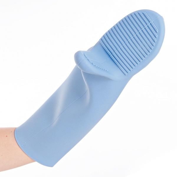 Ofenhandschuh Shark Silikon 44 cm – Hitzebeständig bis 250 °C, 6x1 Stück