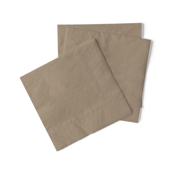Serviette aus GMI Tissue, 3-lagig, 40 x 40 cm, 1/4 Falz, 100 Stück