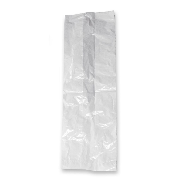 Hygienebeutel aus HDPE, 80 x 240 mm, weiß, wasserdicht und reißfest – 50x30 Stück