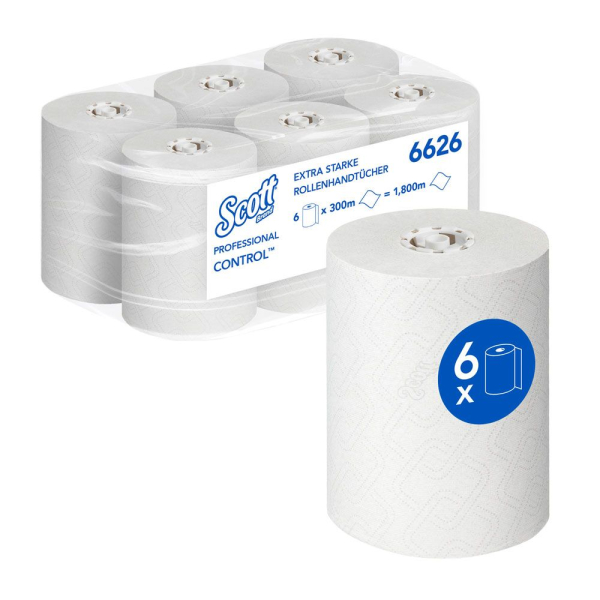 Scott® Control™ Extra Strong Handtücher 6626, 1-lagig, Rolle