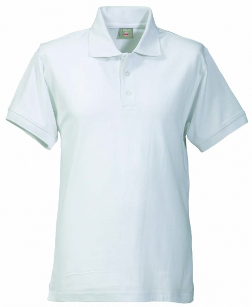 Unisex Polo-Shirt weiß