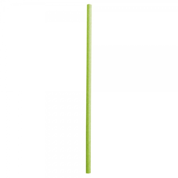 Papier-Trinkhalme schwarz - Papierstrohhalme NATURESTAR - Ø 6 mm × 197 mm, VE 30x100 Stück