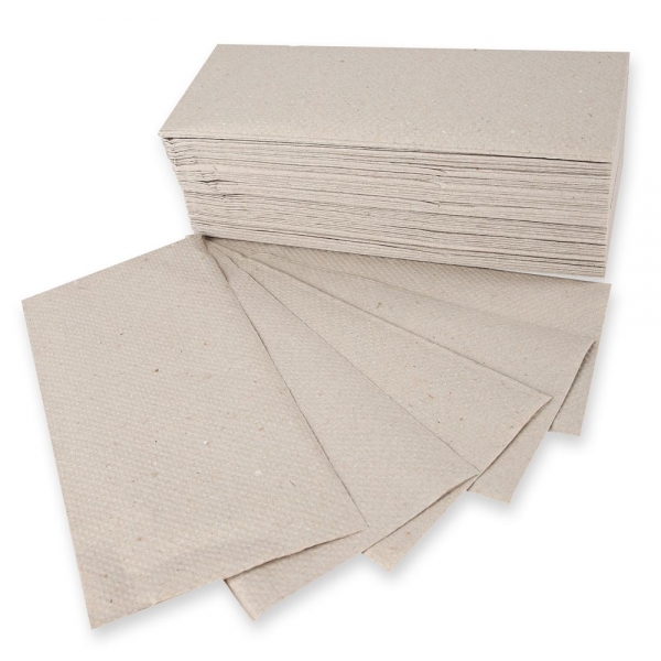 Papierhandtücher 1-lagig natur HYGOSTAR - VE 5000 Stück