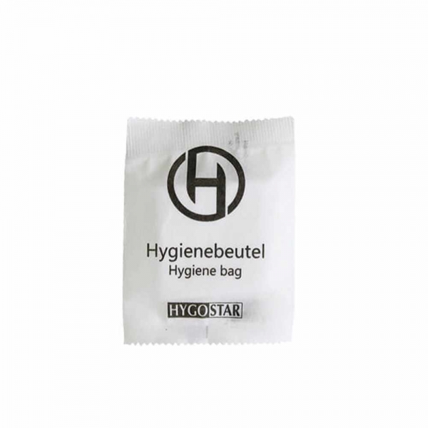 Hygienebeutel aus Papier 26 x 13,5 cm weiß von HYGOSTAR -