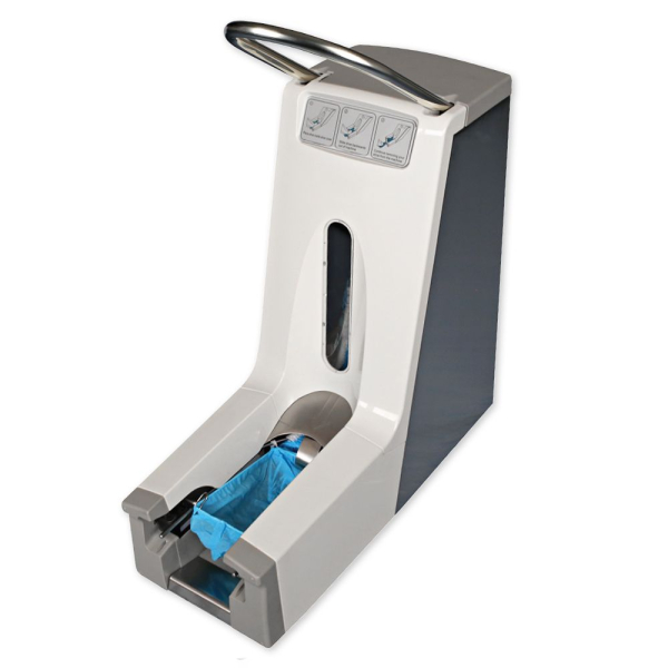 Hygostar Hygomat Comfort Plus Clipless Überschuhspender, Automatischer Überschuhspender ohne Klammer