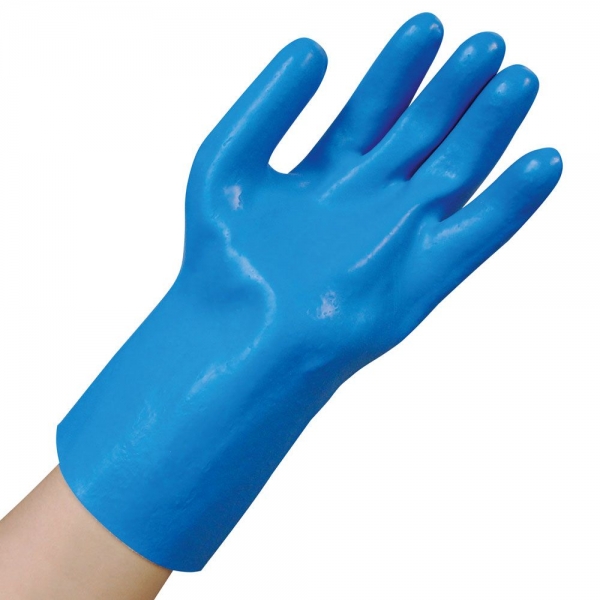 Chemikalienschutzhandschuhe Professional, Latex, Abriebfest, 30cm, 12x1 Paar