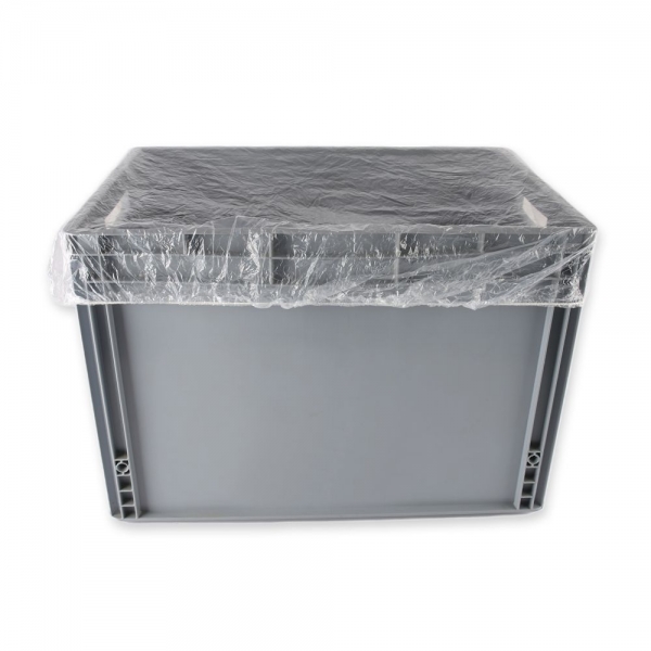 Abdeckhaube aus PE-Folie 75 x 70 cm transparent HYGOSTAR - VE 50 Stück