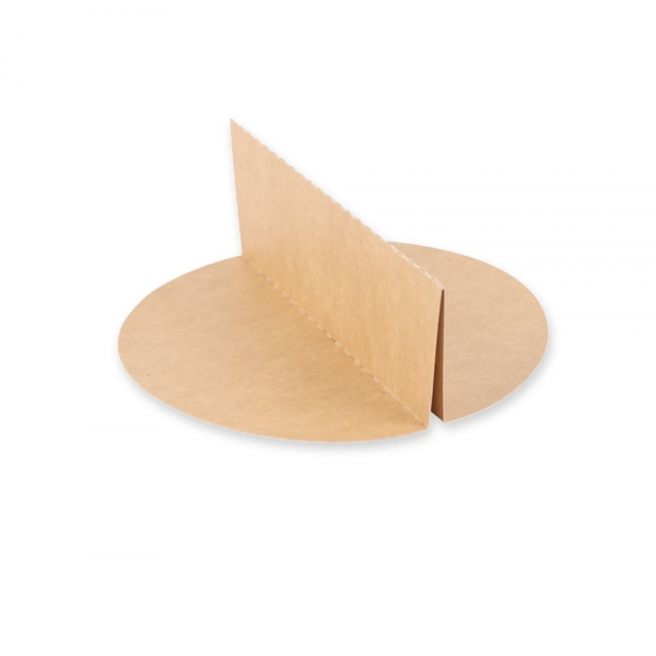 Bio Trenneinsätze für Salatschalen | Kraftpapier/PE | FSC®-Mix | Teilung von To-go-Schalen, 20x50 St