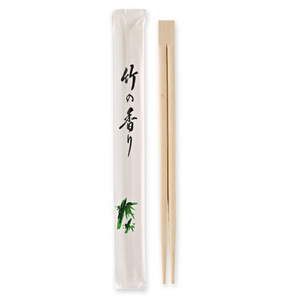 Bio Essstäbchen Bambus 21 cm | Nachhaltige Einweg-Essstäbchen, 30x100 Stück