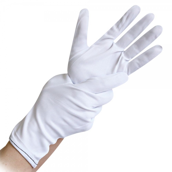 Nylonhandschuhe Control | Fusselfreie Feinstrickhandschuhe aus Nylon 25x12 Paar