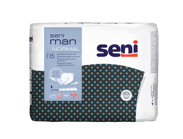Seni MAN NORMAL, atmungsaktive Slipeinlagen für Männer
