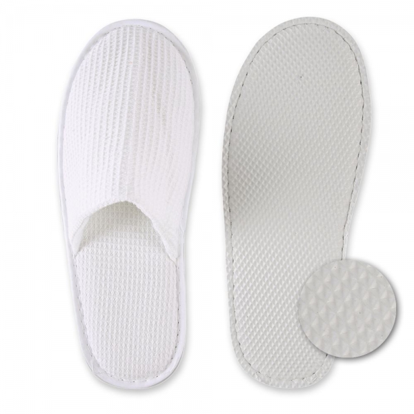 Hotelslipper geschlossen Baumwolle mit Waffelstruktur RELAX von HYGOSTAR