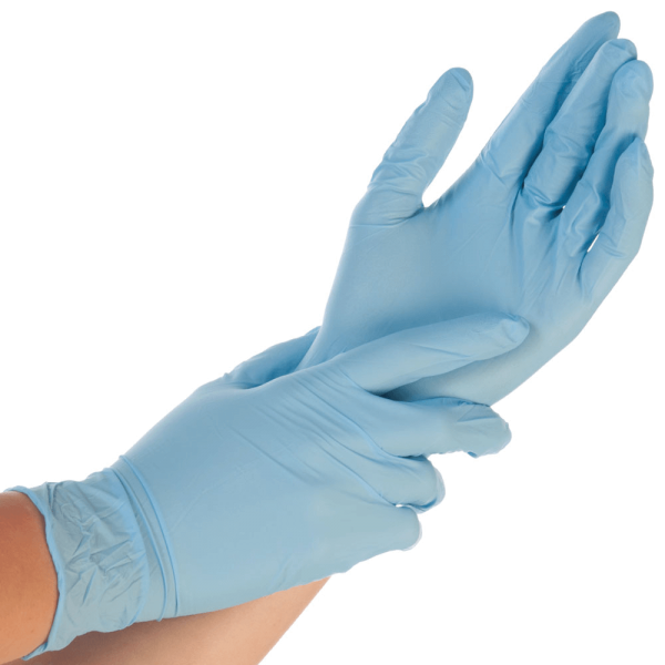 Nitril-Handschuh ALLFOOD SAFE blau