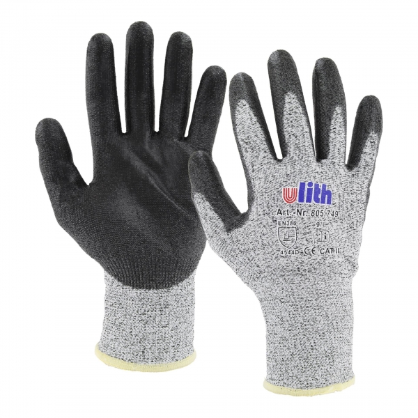 Arbeitshandschuhe mit Beschichtung Cut Cover 72 Paar Schnittschutz