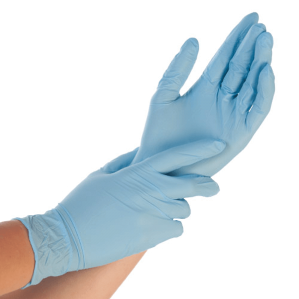 Nitril-Handschuh SAFE LIGHT, puderfrei, 24 cm, blau