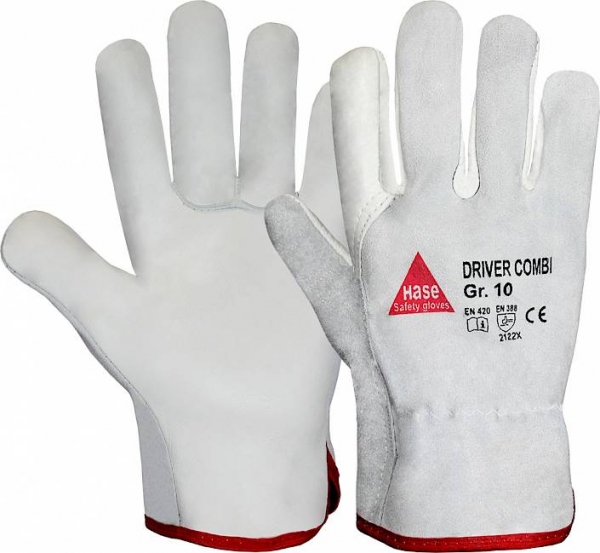 Hase Arbeitshandschuh Driver Combi 12 Paar