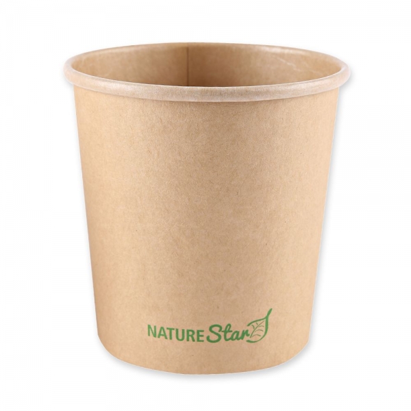 Bio Suppenbecher Minestrone Kraftpapier/PE FSC®‑Mix, Take‑Away Becher, 20x25 Stück