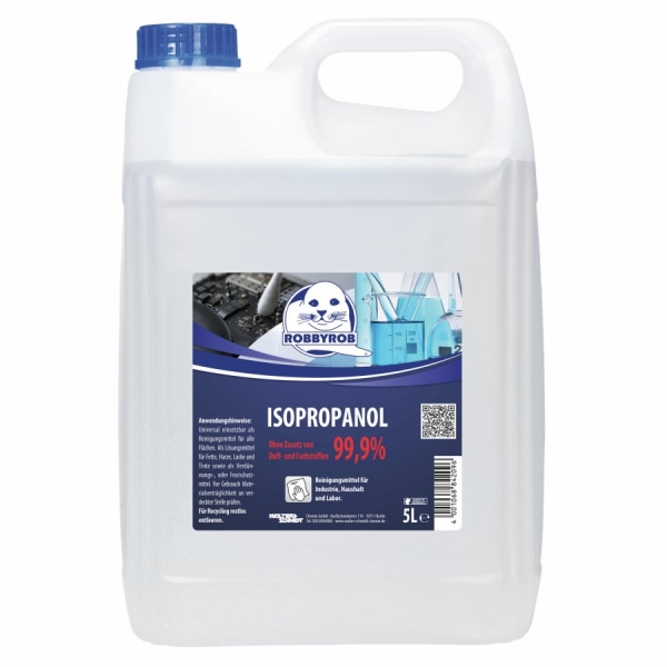 ROBBYROB Isopropanol, Reinigungsalkohol 5 Liter Kanister