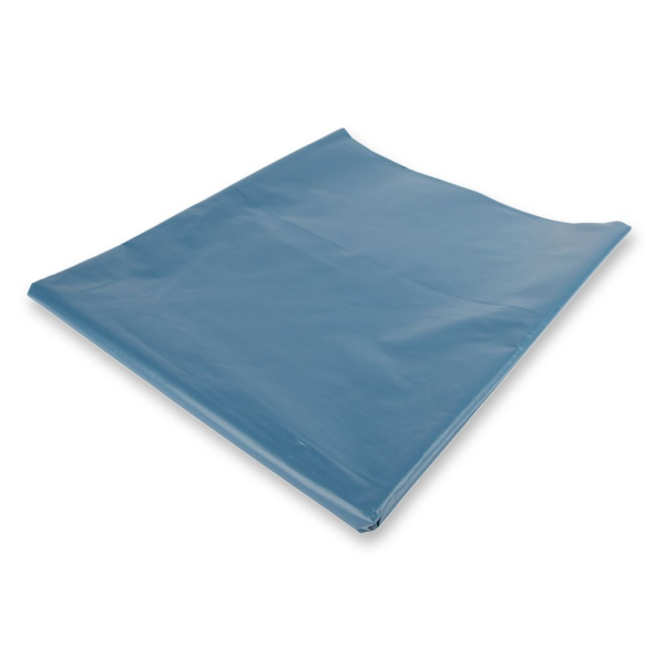 Müllsäcke Premium Plus 240 Liter aus LDPE, 100 my, blau, extra stark & durchstichfest – 1x50 Stück