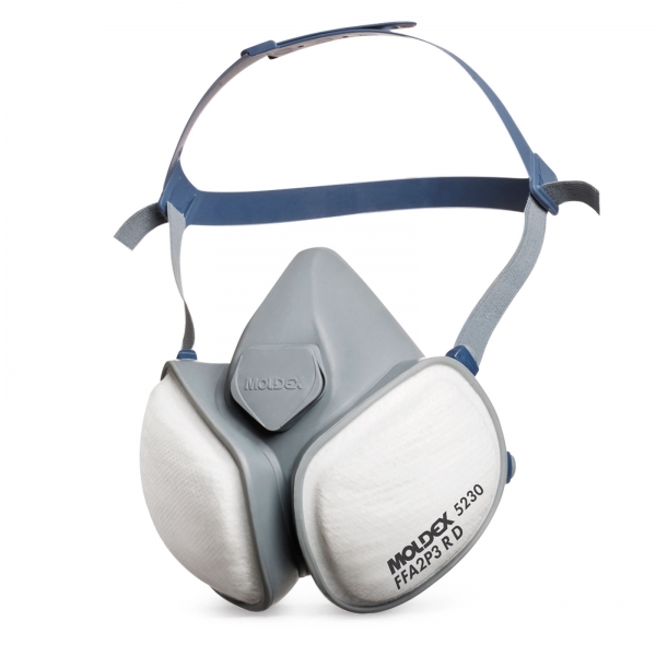 Moldex CompactMask 512001 FFA1P2 R D – 1 Stück – Gebrauchsfertige, wartungsfreie Halbmaske