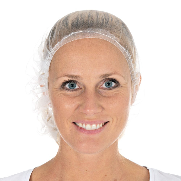 Hygostar Baretthaube Micromesh Soft aus Nylon – Ultraleicht, atmungsaktiv, 200 Stück