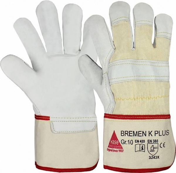 Hase Arbeitshandschuhe Bremen K Plus 12 Paar