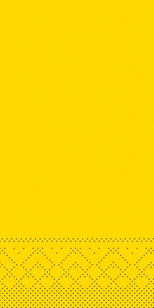 Tissue Serviette gelb