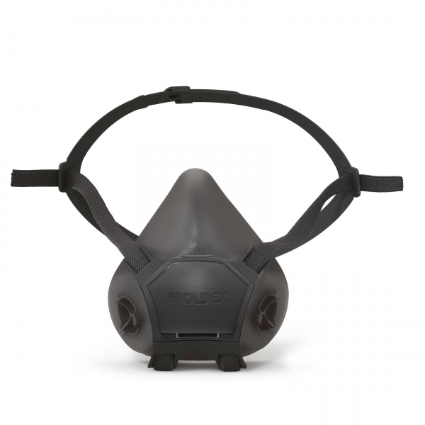 Moldex Serie 7000 Halbmaske mit austauschbaren Filtern 700501 – 1 Stück – Größe M, Silikonkörper