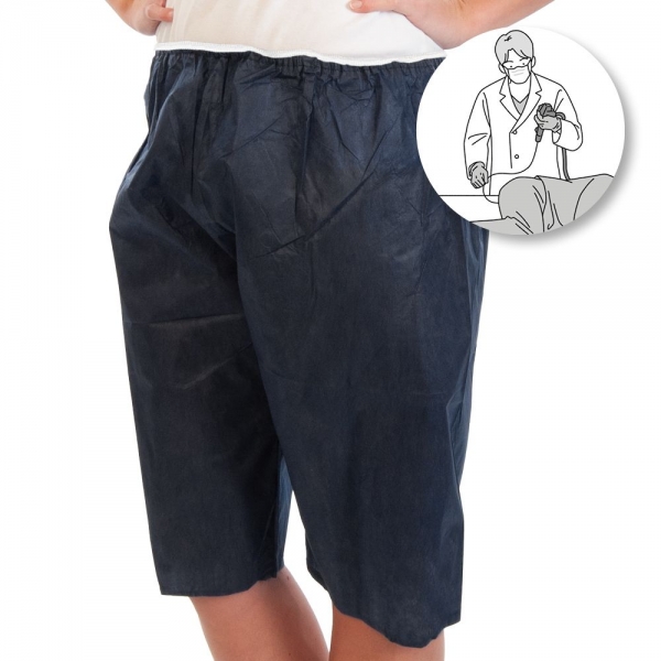 Koloskopie-Shorts aus PP – blickdicht, bequem & hautfreundlich, Untersuchungsöffnung 10x10 Stück